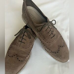 Men's Cole Haan suede casual oxford shoes
